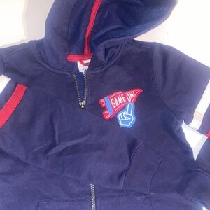 Tommy Bahama Kids Hoodie in Navy with Red and Blue Accents